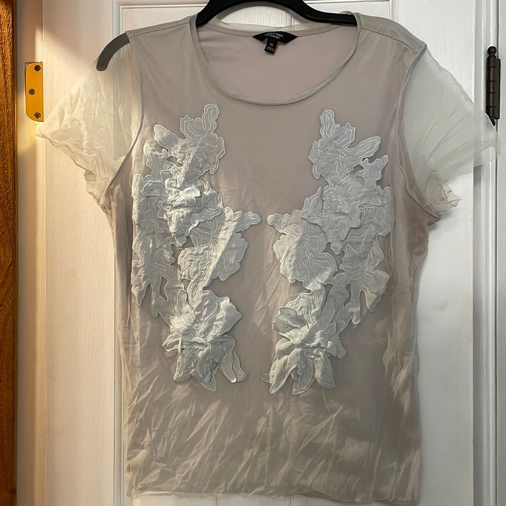 Mint green Vera wang shirt